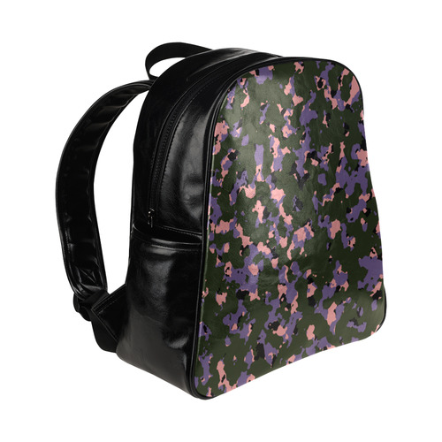 lavendercamo Multi-Pockets Backpack (Model 1636)