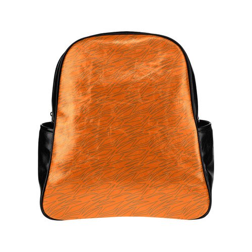 Broken Autumn Multi-Pockets Backpack (Model 1636)