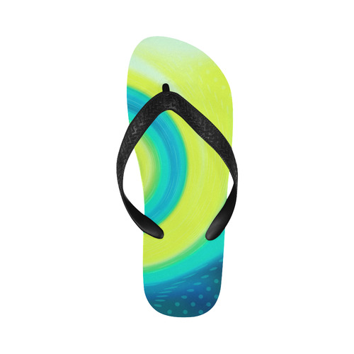 Dizziness Flip Flops for Men/Women (Model 040)