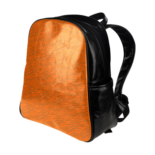 Broken Autumn Multi-Pockets Backpack (Model 1636)