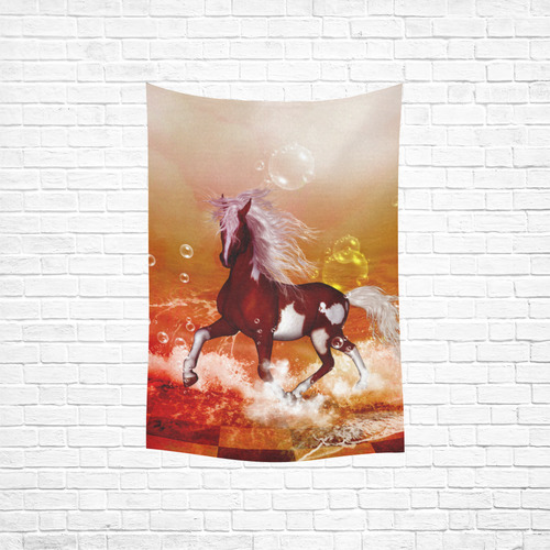 The wild horse Cotton Linen Wall Tapestry 40"x 60"