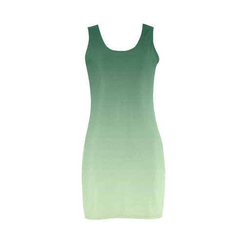 Green Ombre Medea Vest Dress (Model D06)