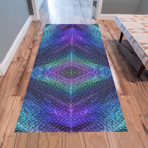 Dragon Skin Area Rug 7'x3'3''