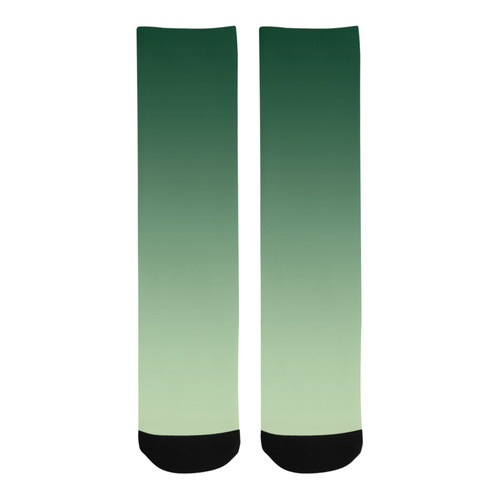 Green Ombre Trouser Socks