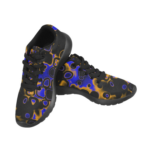 psychedelic lights 5 by JamColors Women's Running Shoes/Large Size (Model 020)