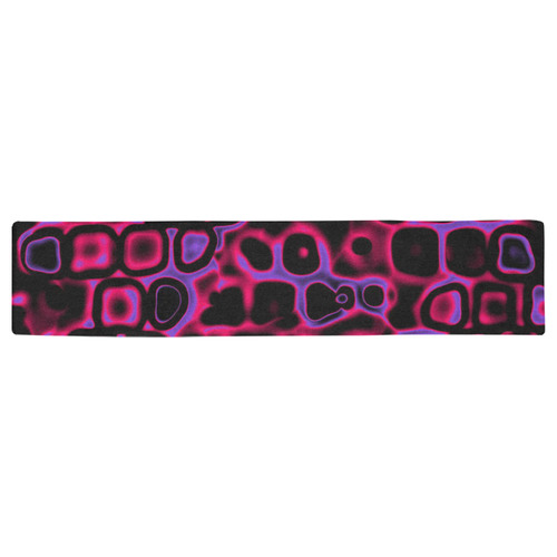 psychedelic lights 3 by JamColors Table Runner 16x72 inch