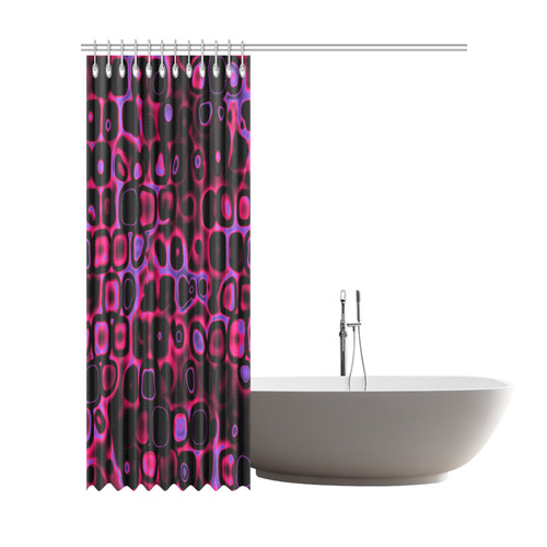 psychedelic lights 3 by JamColors Shower Curtain 72"x84"