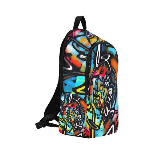 Streetart Chaos Fabric Backpack for Adult (Model 1659)