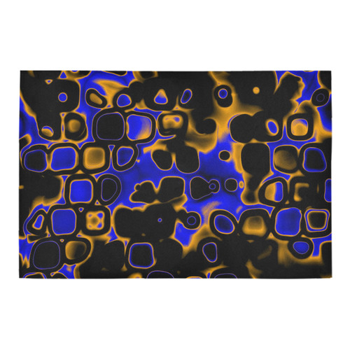 psychedelic lights 5 by JamColors Azalea Doormat 24" x 16" (Sponge Material)