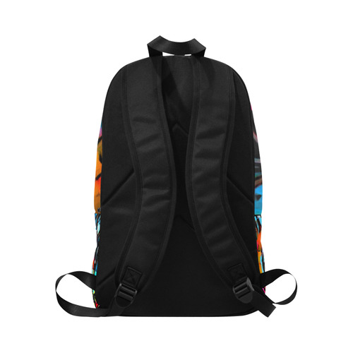 Streetart Chaos Fabric Backpack for Adult (Model 1659)