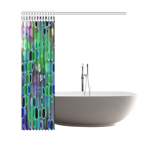 psychedelic lights 1 by JamColors Shower Curtain 69"x72"