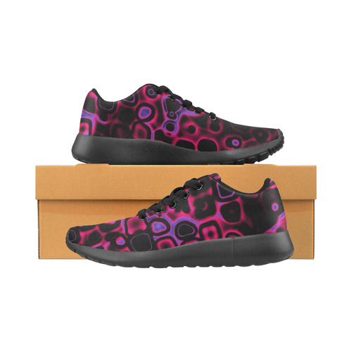 psychedelic lights 3 by JamColors Women's Running Shoes/Large Size (Model 020)