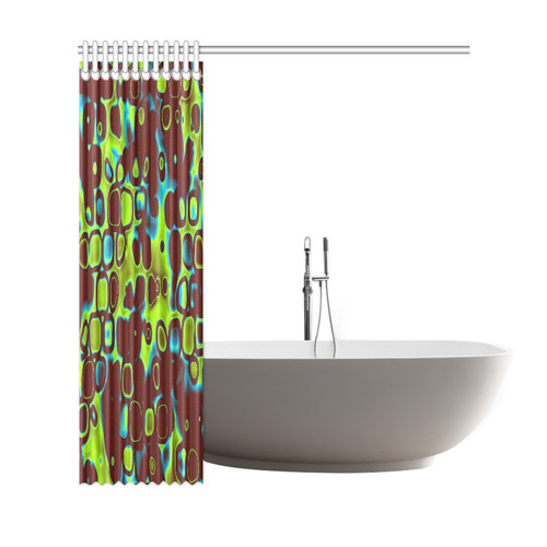 psychedelic lights 6 by JamColors Shower Curtain 69"x72"