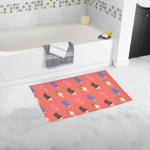 Ice cream Bath Rug 16''x 28''