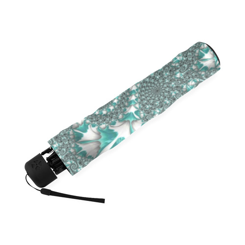 Ivy Vines on Stone Fractal Abstract Foldable Umbrella (Model U01)