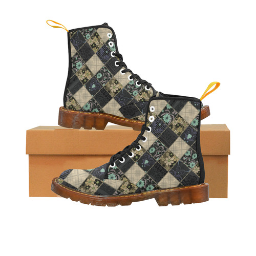 Ethnic patchwork 1 Martin Boots For Women Model 1203H