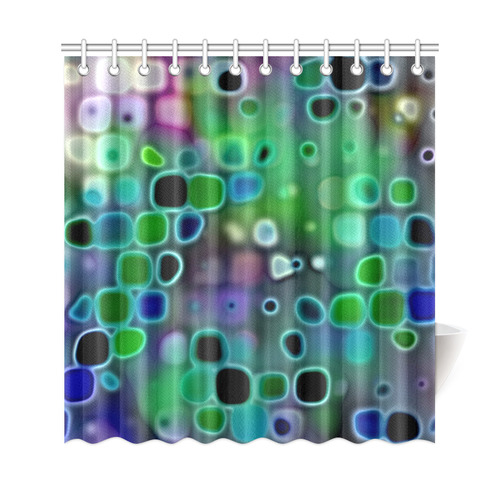 psychedelic lights 1 by JamColors Shower Curtain 69"x72"