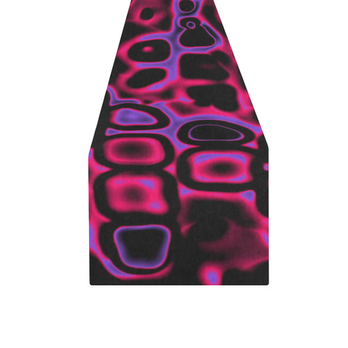 psychedelic lights 3 by JamColors Table Runner 16x72 inch