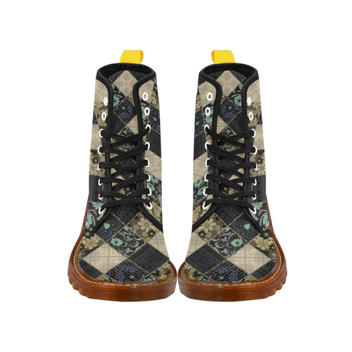 Ethnic patchwork 1 Martin Boots For Women Model 1203H