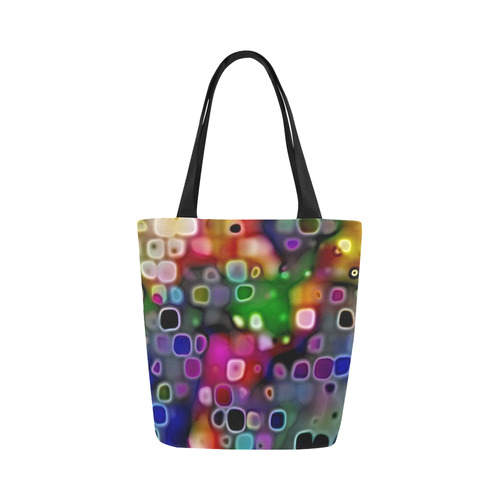 psychedelic lights 2 by JamColors Canvas Tote Bag (Model 1657)