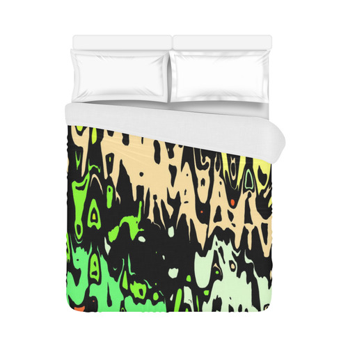 modern abstract 46C by JamColors Duvet Cover 86"x70" ( All-over-print)