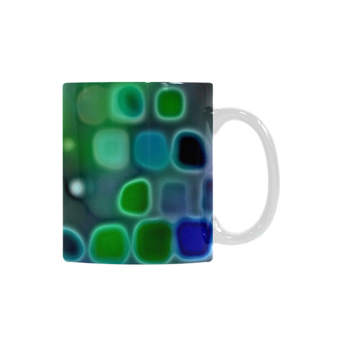 psychedelic lights 1 by JamColors White Mug(11OZ)