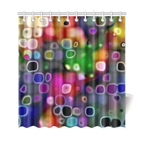 psychedelic lights 2 by JamColors Shower Curtain 69"x72"