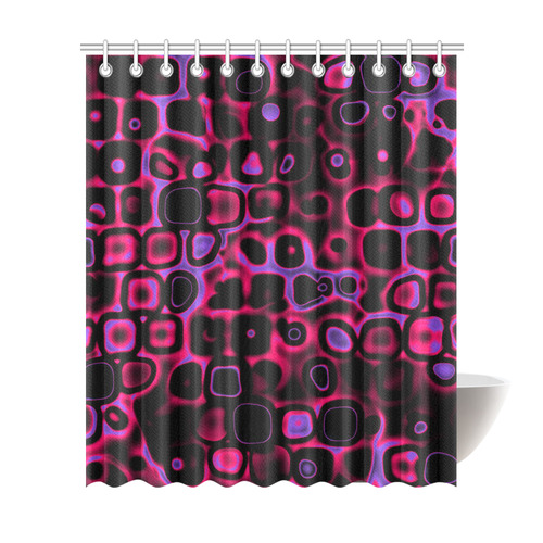 psychedelic lights 3 by JamColors Shower Curtain 72"x84"