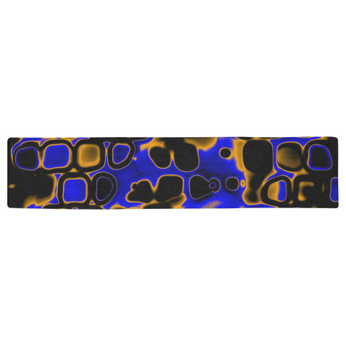 psychedelic lights 5 by JamColors Table Runner 16x72 inch