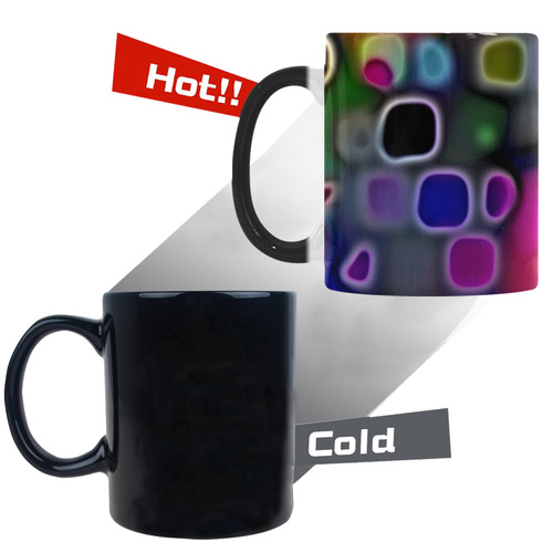 psychedelic lights 2 by JamColors Custom Morphing Mug