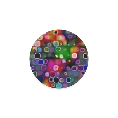 psychedelic lights 2 by JamColors Round Coaster