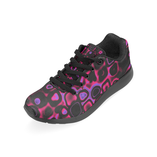 psychedelic lights 3 by JamColors Women's Running Shoes/Large Size (Model 020)