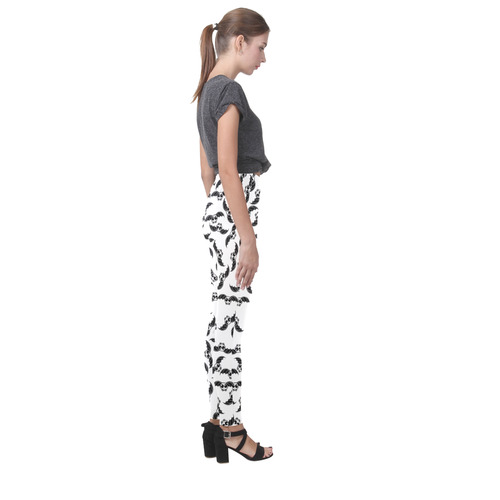 Halloween Skeleton Bats Cassandra Women's Leggings (Model L01)