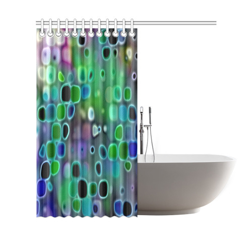 psychedelic lights 1 by JamColors Shower Curtain 69"x70"