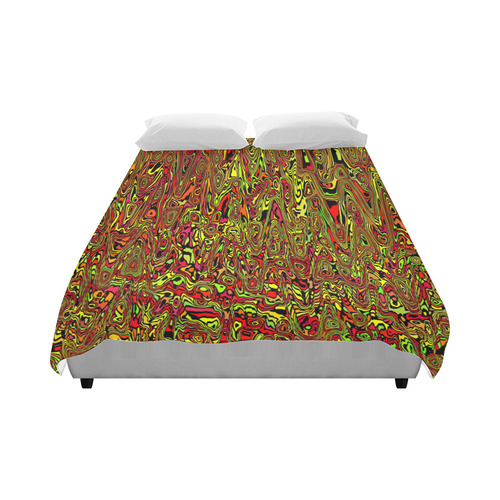 modern abstract 45C by JamColors Duvet Cover 86"x70" ( All-over-print)