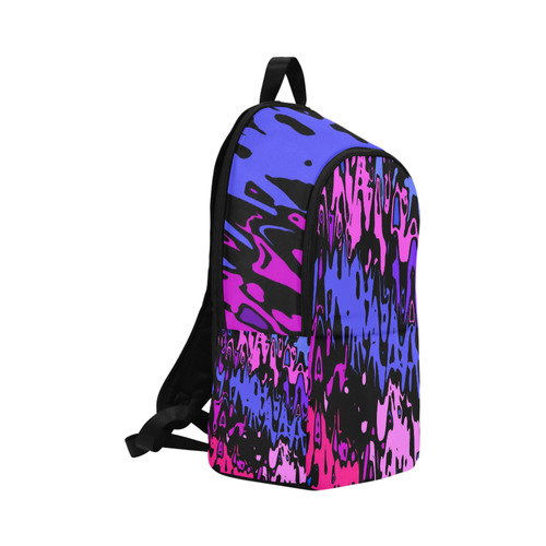 modern abstract 46B by JamColors Fabric Backpack for Adult (Model 1659)