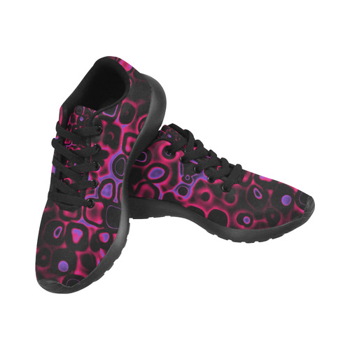 psychedelic lights 3 by JamColors Women's Running Shoes/Large Size (Model 020)
