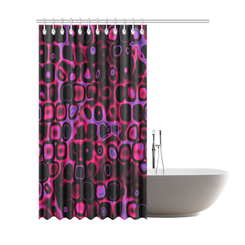 psychedelic lights 3 by JamColors Shower Curtain 72"x84"