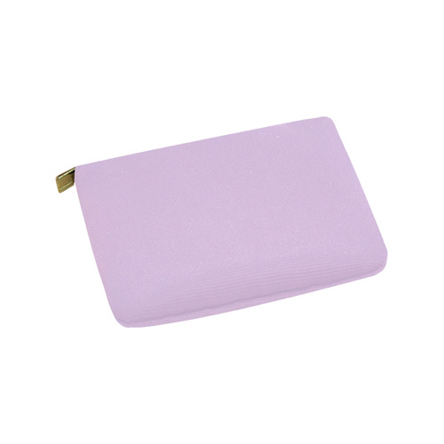 Designer Color Solid French Lilac Carry-All Pouch 9.5''x6''