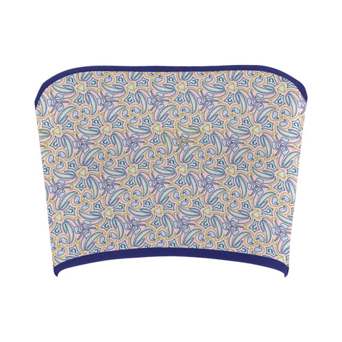 Garden Party Doodle Art Bandeau Top