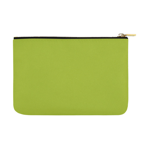 Designer Color Solid Atlantis Green Carry-All Pouch 12.5''x8.5''