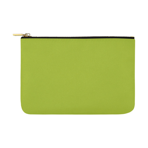Designer Color Solid Atlantis Green Carry-All Pouch 12.5''x8.5''