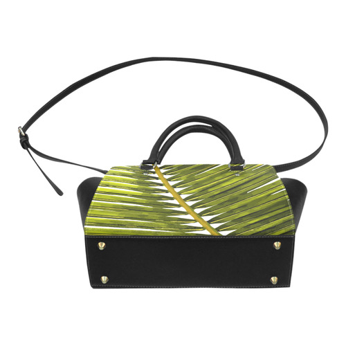 Palm Leaf Tropical Floral Classic Shoulder Handbag (Model 1653)