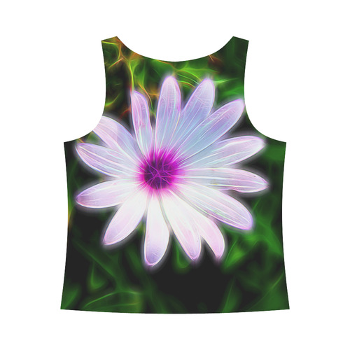 Brilliant Flower All Over Print Tank Top for Women (Model T43)