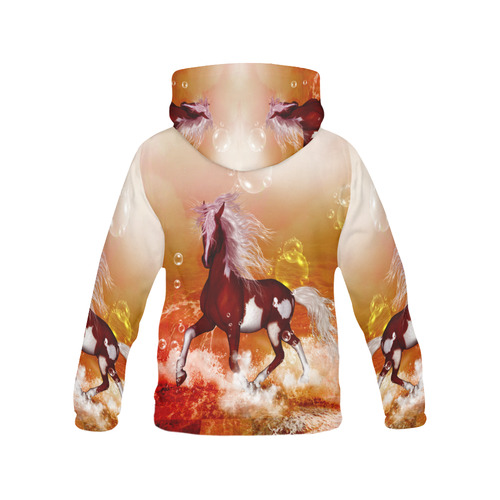 The wild horse All Over Print Hoodie for Men (USA Size) (Model H13)