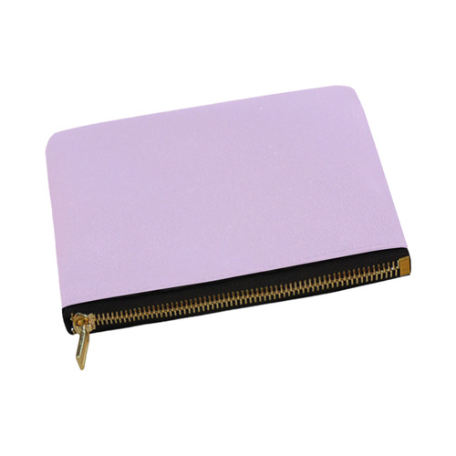 Designer Color Solid French Lilac Carry-All Pouch 12.5''x8.5''