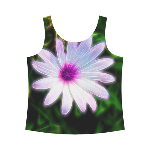 Brilliant Flower All Over Print Tank Top for Women (Model T43)