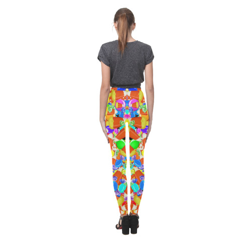 Halloween Candy Cassandra Women's Leggings (Model L01)