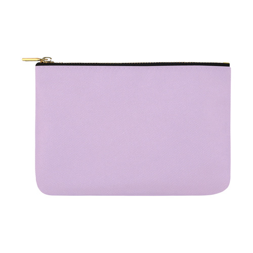 Designer Color Solid French Lilac Carry-All Pouch 12.5''x8.5''