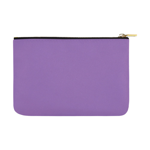Designer Color Solid Wisteria Carry-All Pouch 12.5''x8.5''